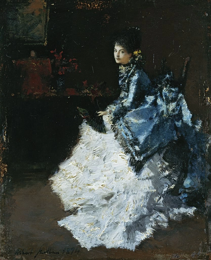 L'attrice Mimi Cramer, 1874 - Lenbachhaus, Monaco